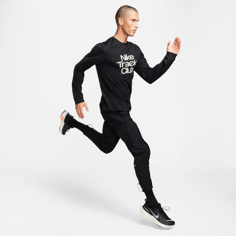 Nike Track Club, Negro/Blanco Cumbre, hi-res