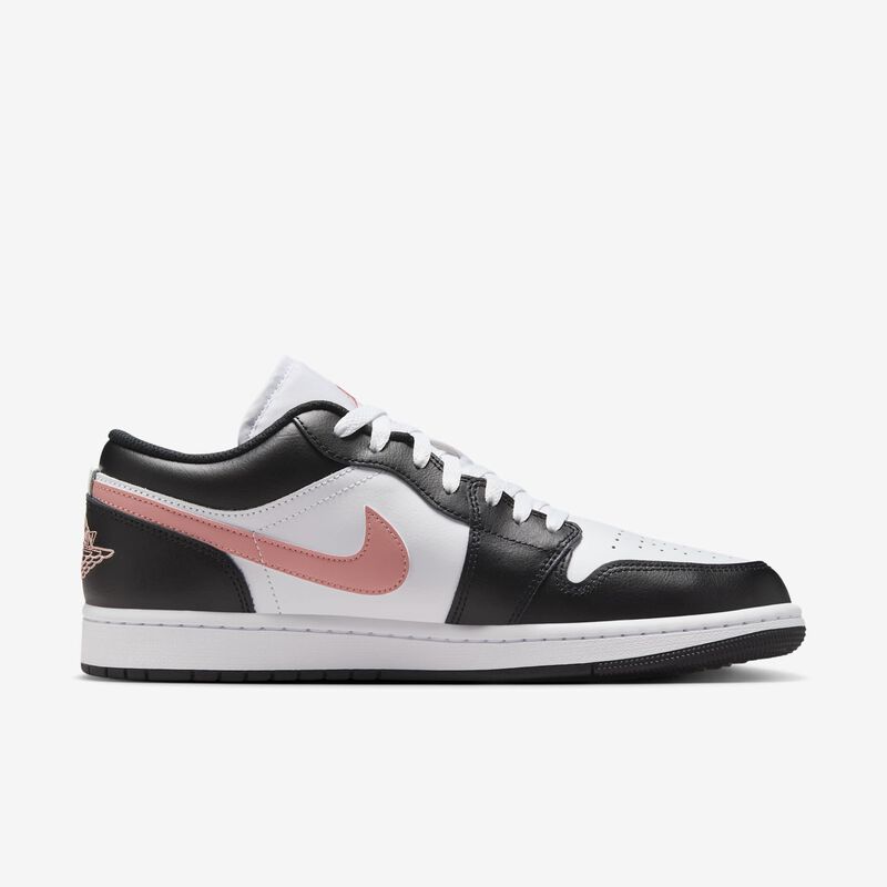 Air Jordan 1 Low, Blanco/Negro/Rosa Óxido, hi-res