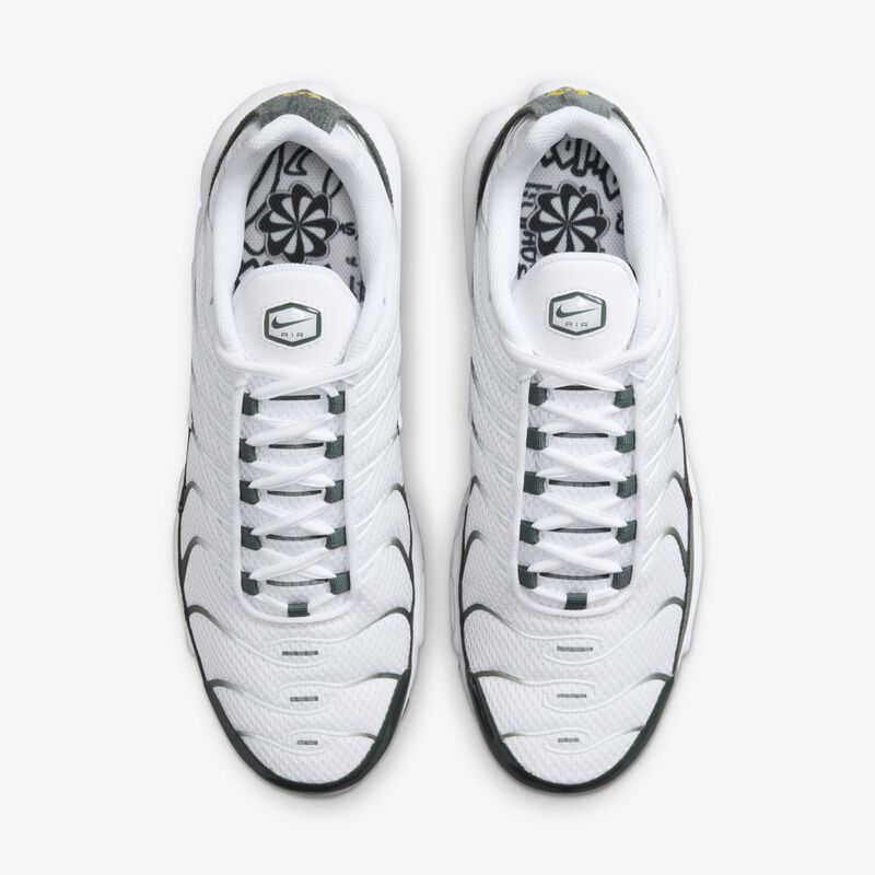 Nike Air Max Plus Premium, Blanco/Verde Vintage/Tostado Británico Claro, hi-res