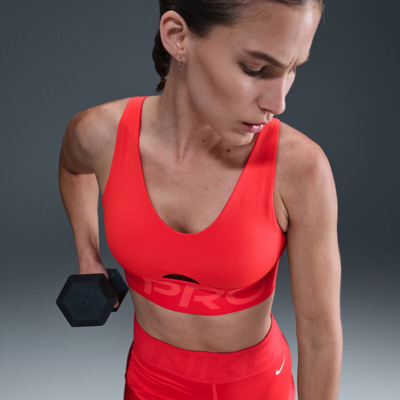 Nike Pro Indy Plunge, Rojo, hi-res