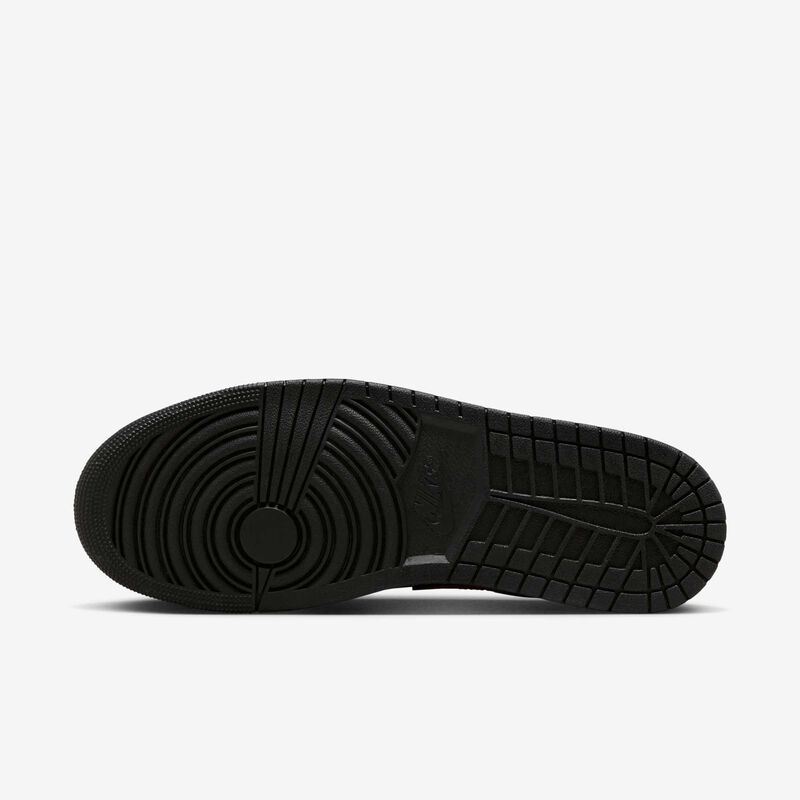 Air Jordan 1 Low, Negro/Blanco Cumbre/Rojo Universitario, hi-res