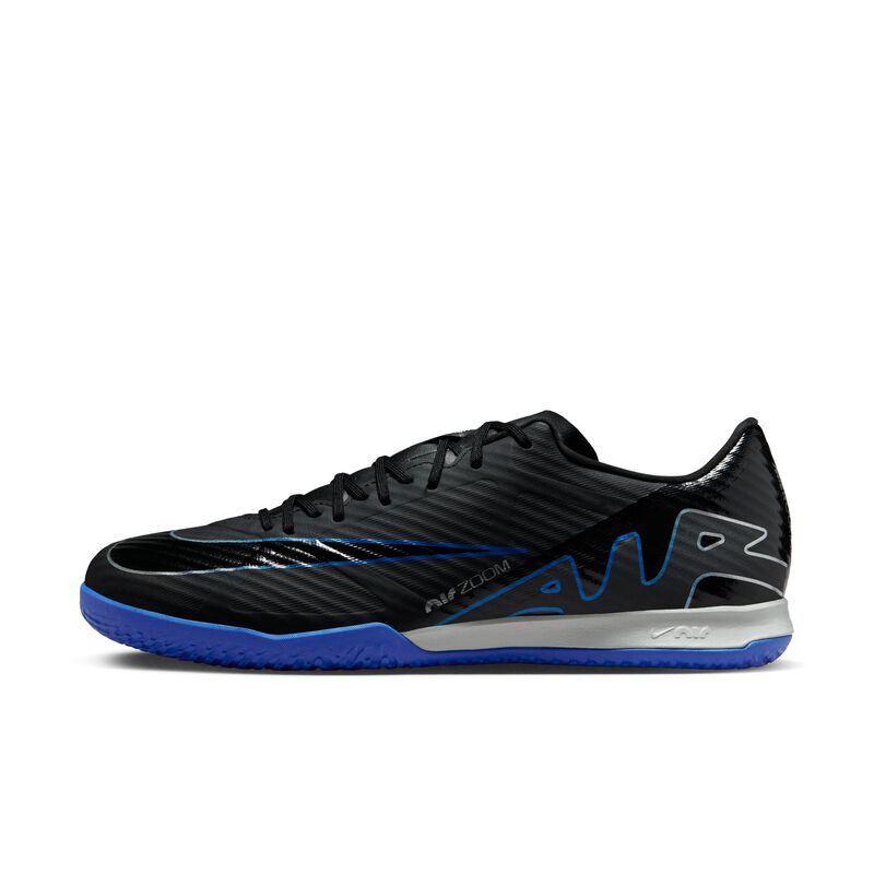 Nike Zoom Mercurial Vapor 15 Academy IC, Negro/Hiperroyal/Cromo, hi-res