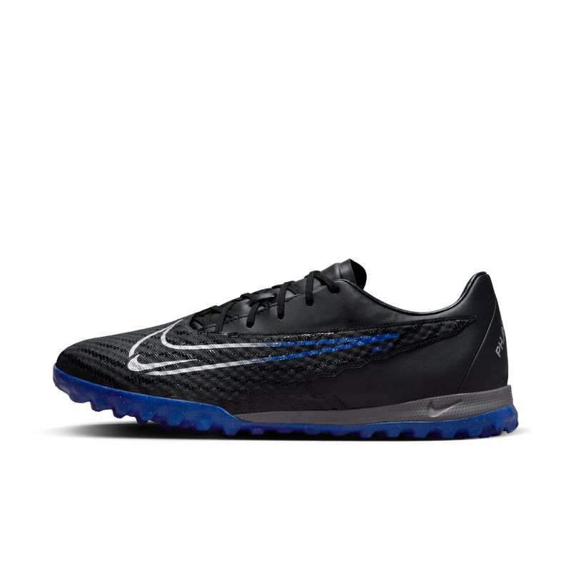 Nike Phantom GX Academy TF, Negro/Cromo-Hiper real, hi-res