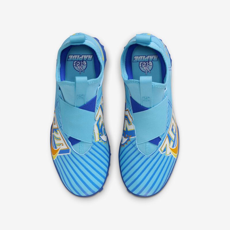 Nike Jr. Zoom Mercurial Vapor 15 Academy KM TF, Azul báltico/Blanco, hi-res