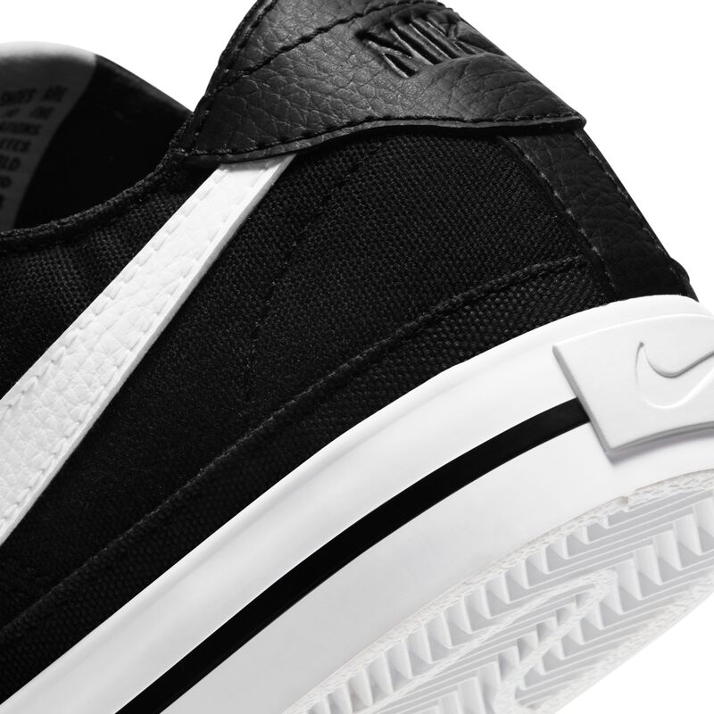 Nike Court Legacy Canvas, Negro/Blanco, hi-res