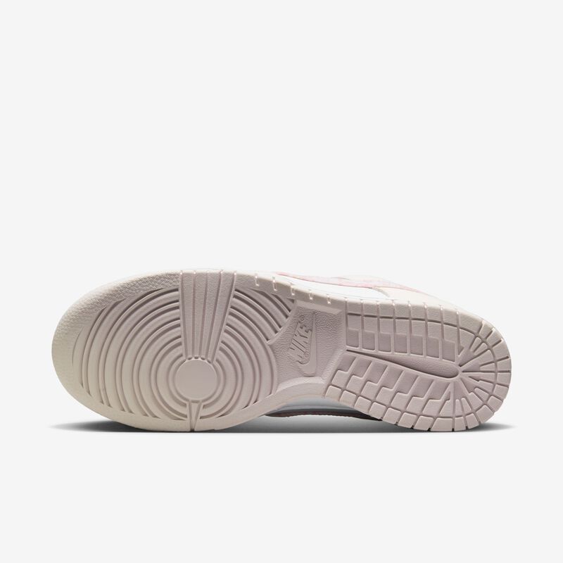 Nike Dunk Low, Blanco/Rosa suave medio/Rosa perla, hi-res