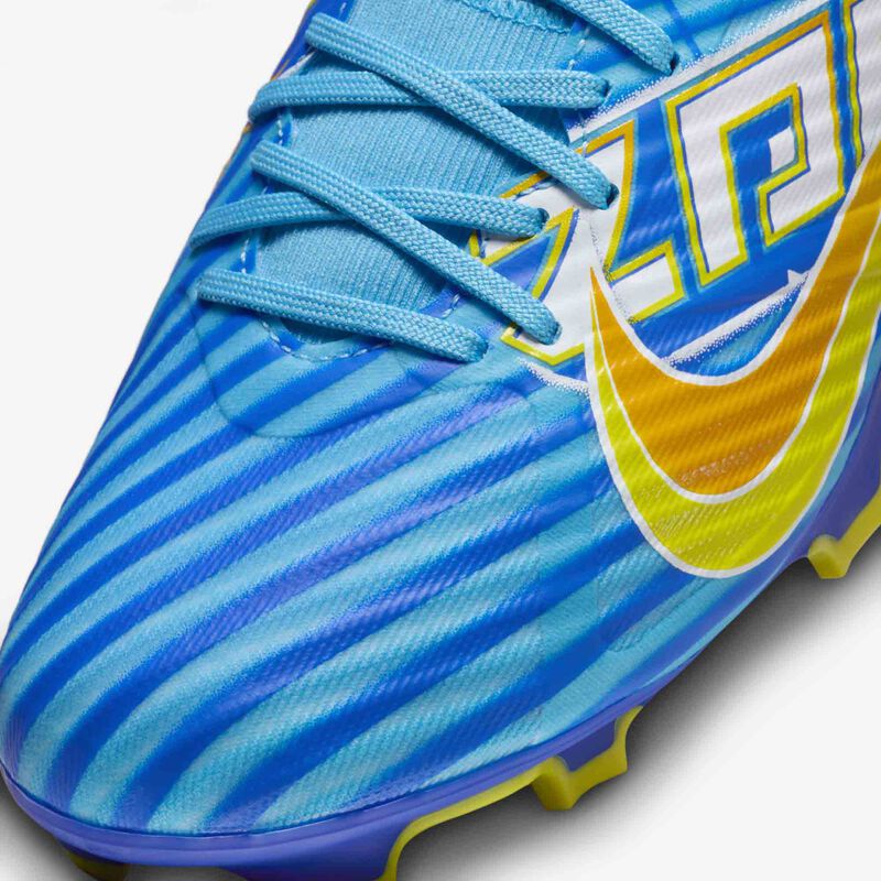 Nike Zoom Mercurial Superfly 9 Academy KM MG, Azul báltico/Blanco, hi-res