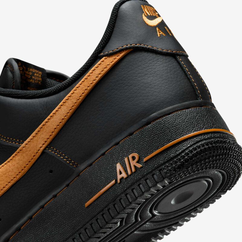 Nike Air Force 1 '07 LV8, Negro/Ocre del desierto, hi-res