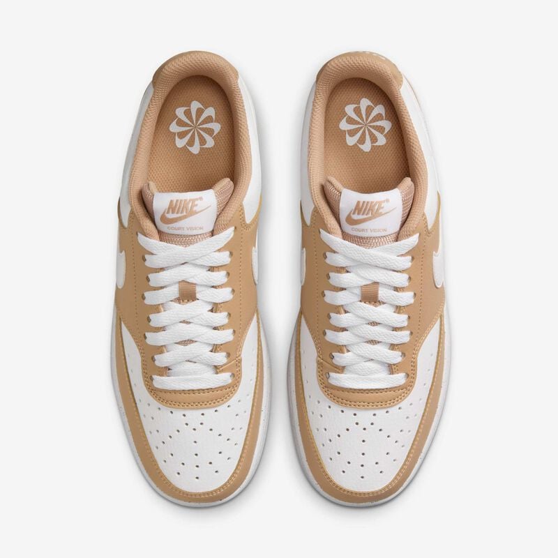 Nike Court Vision Low Next Nature, Cáñamo/Blanco, hi-res