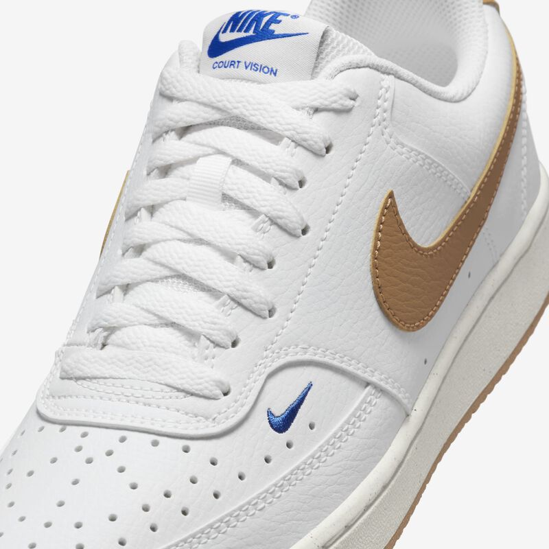 Nike Court Vision Low Next Nature, Blanco/Royal Juego/Vela/Lino, hi-res
