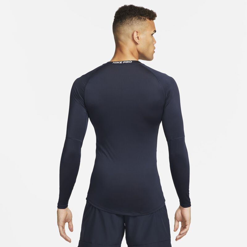 Nike Pro, Obsidiana/Blanco, hi-res