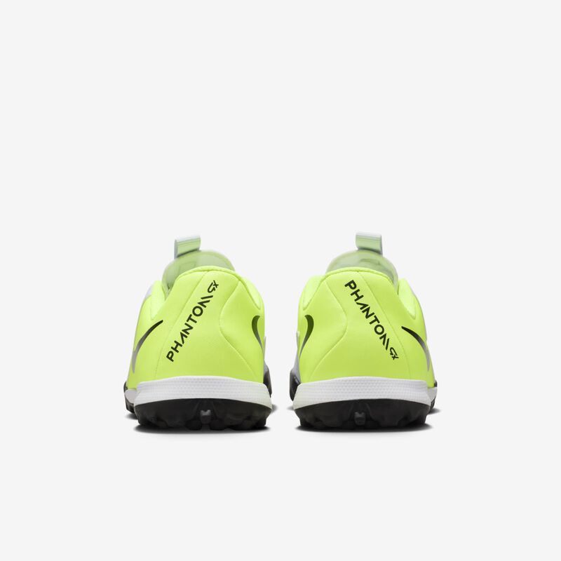 Nike Jr. Phantom GX 2 Academy, Plata Metalizada/Negro-Voltio, hi-res
