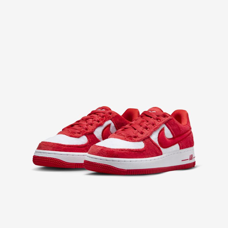 Nike Air Force 1, Espuma Rojo Fuego/Blanco/Rosa/Carmesí Claro, hi-res
