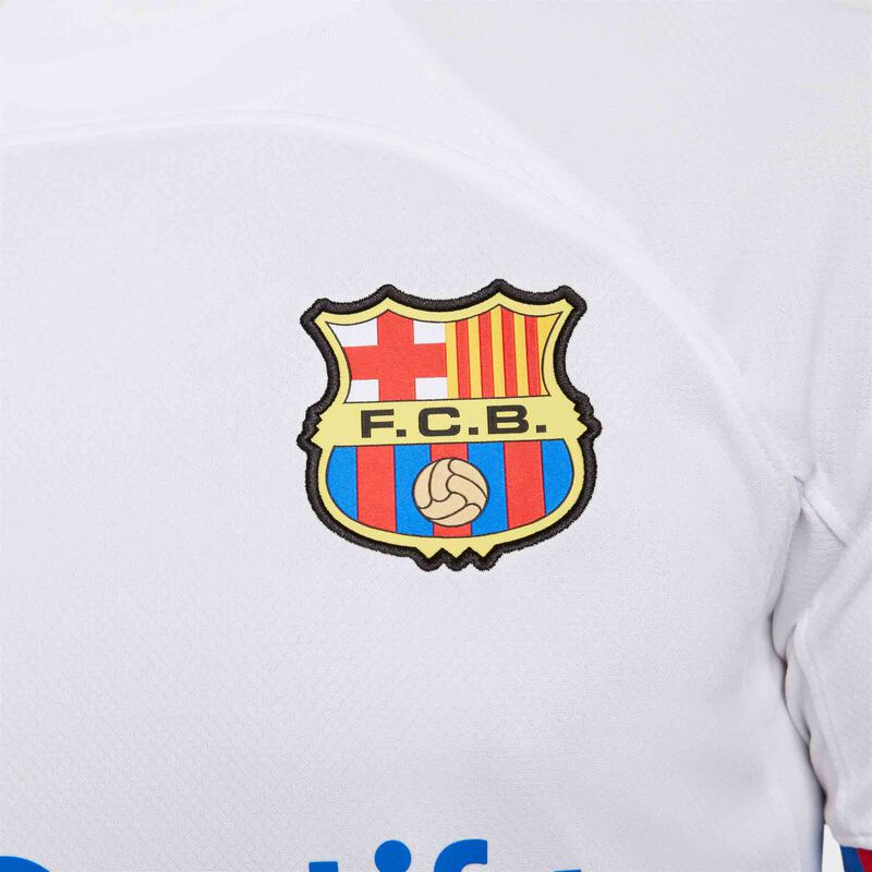 FC Barcelona visitante 2023/24 Stadium, Blanco/Azul Royal/Rojo Universitario/Azul Royal, hi-res
