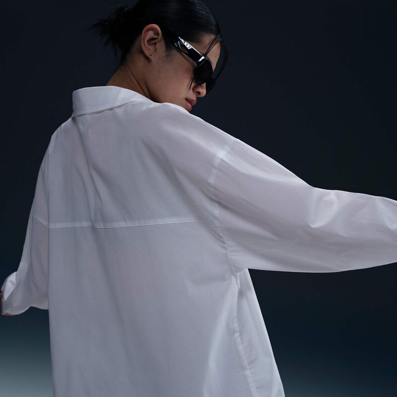 Nike Sportswear Chill Poplin, Blanco/Blanco, hi-res