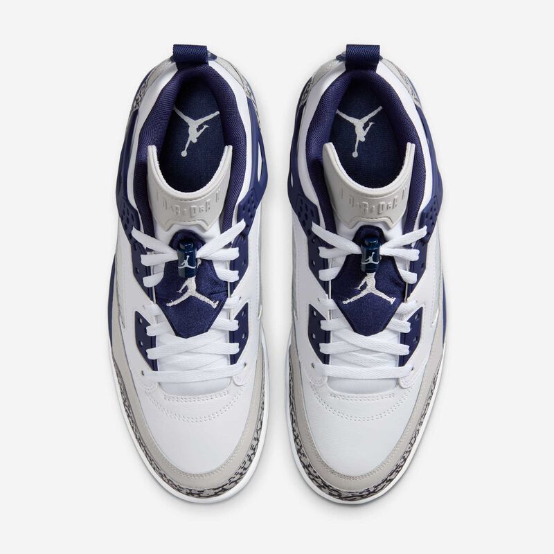 Jordan Spizike Low, Blanco/Gris Neutro/Antracita/Azul Marino Medianoche, hi-res