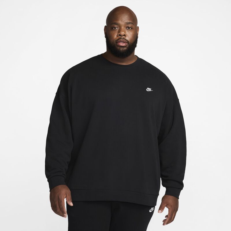 Nike Club Fleece, Negro/Negro/Blanco, hi-res