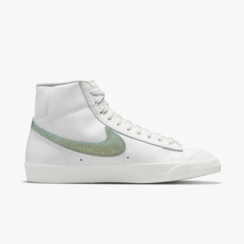 Nike Blazer Mid 77 Glitter Swoosh, BLANCO, hi-res