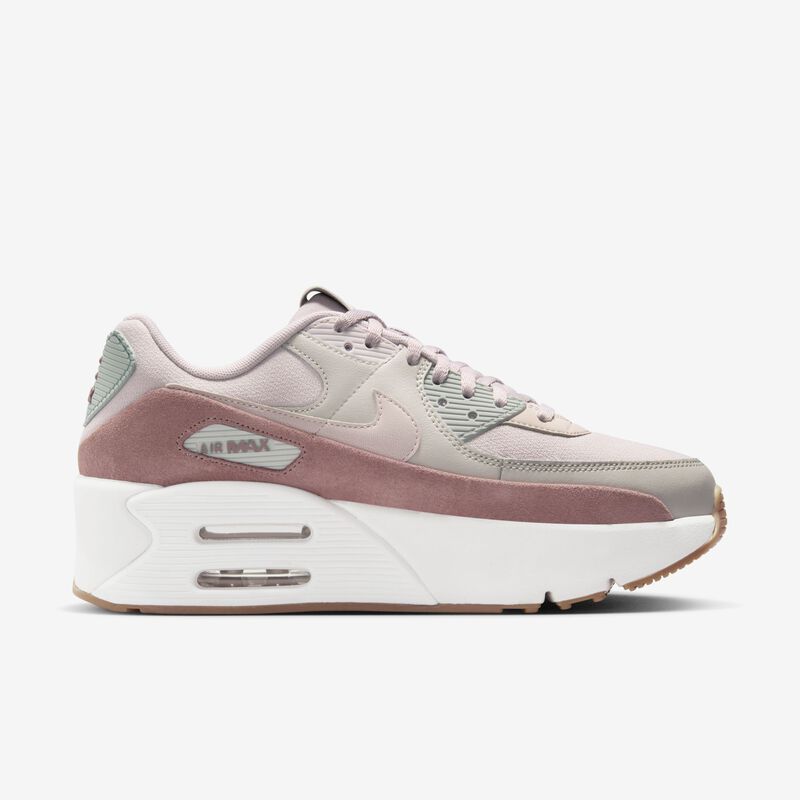 Nike Air Max 90 LV8, Lt Mineral De Hierro/Platino Pómez Violeta Claro, hi-res