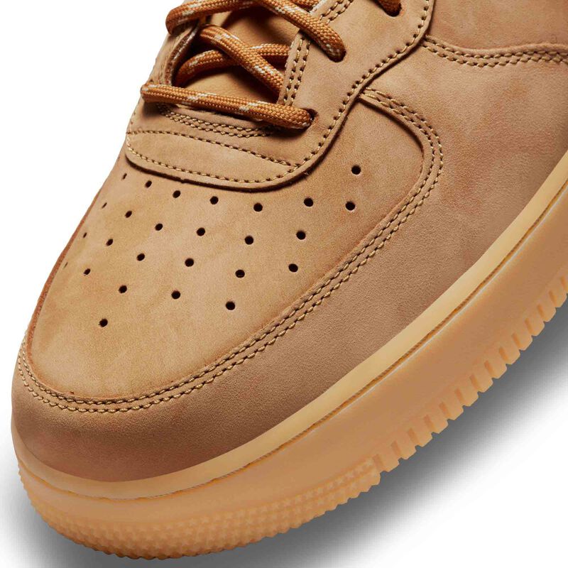Nike Air Force 1 Mid 07, Lino/Marrón claro goma/Negro/Trigo, hi-res