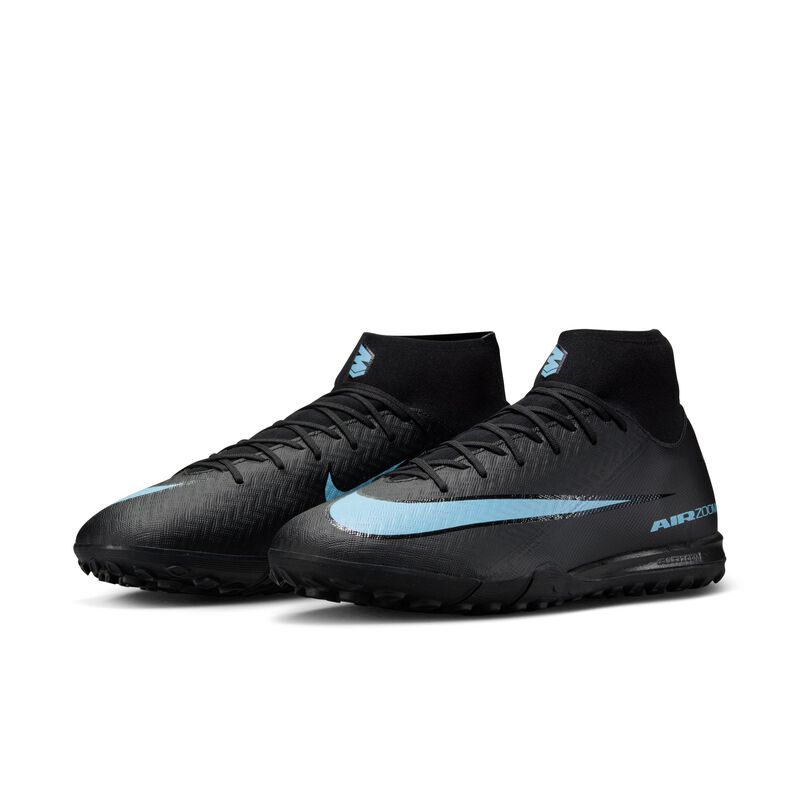 Nike Mercurial Superfly 10 Academy, Negro/Azul Hielo, hi-res