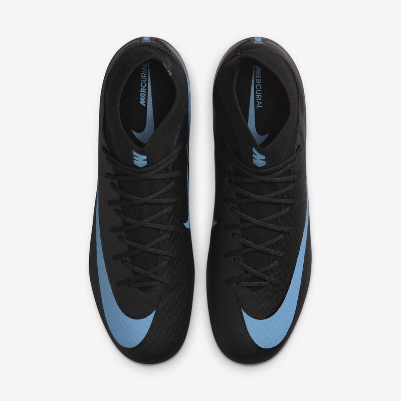 Nike Mercurial Superfly 10 Academy, Negro/Azul Hielo, hi-res
