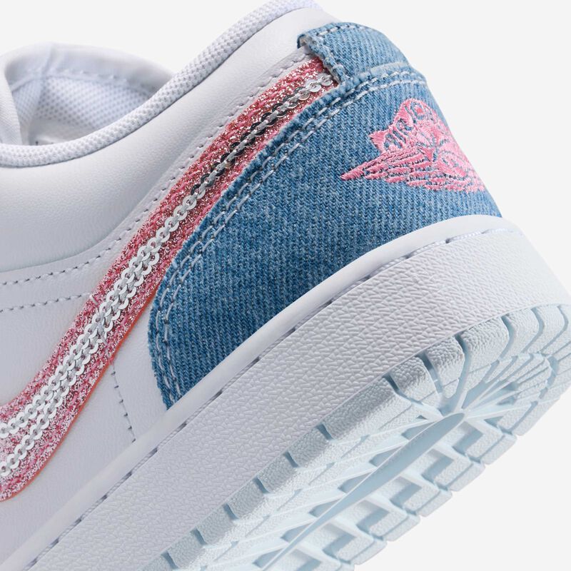 Air Jordan 1 Low SE, Cobalto Bliss/Blanco/Rosa resplandor, hi-res