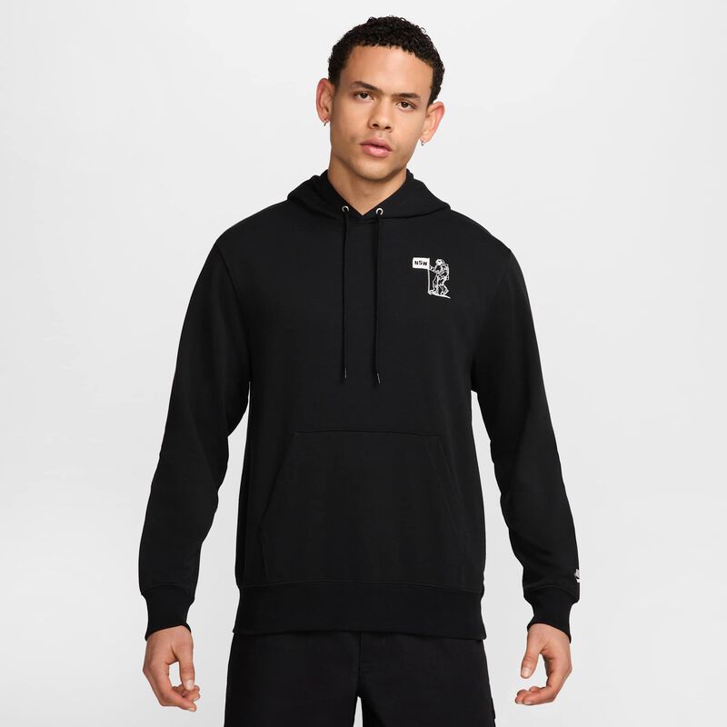 Nike Club, Negro/Polvo Fotón, hi-res