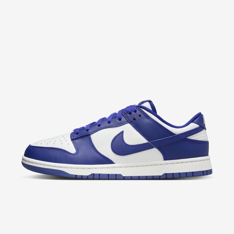 Nike Dunk Low Retro, Blanco/Concord-Rojo Universidad, hi-res