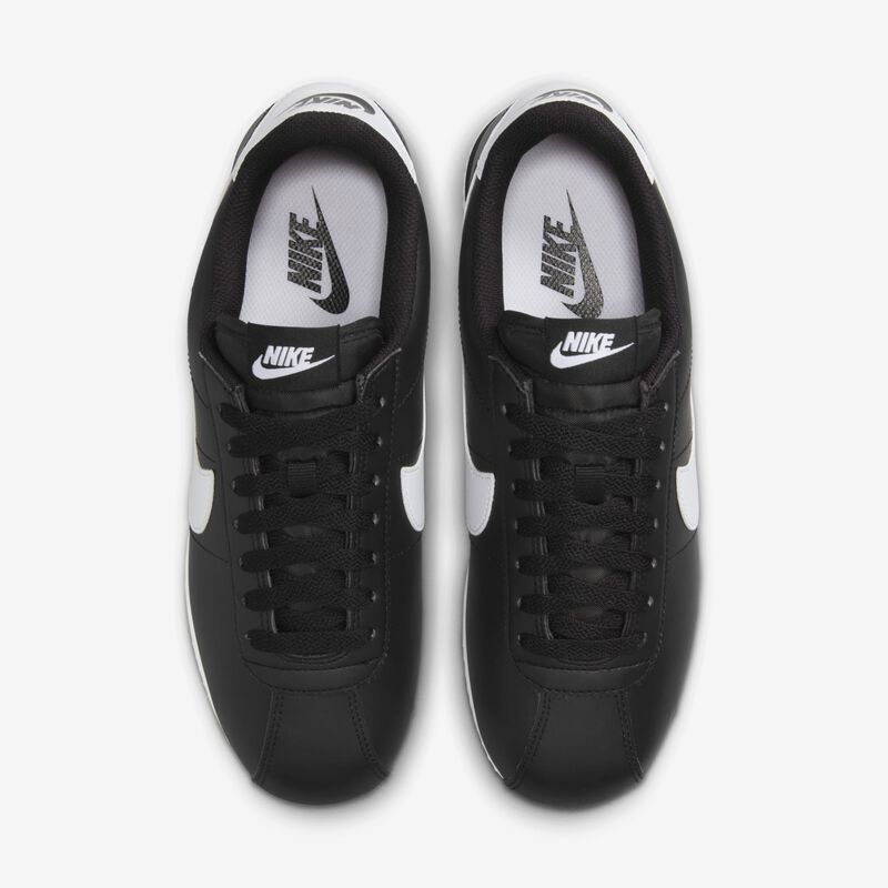 Nike Cortez Leather, Negro/Blanco, hi-res