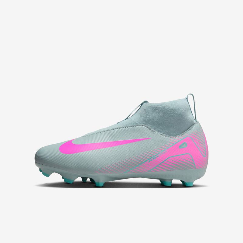 Nike Jr. Mercurial Superfly 10 Academy, Cubo Océano/Avalancha Rosa, hi-res