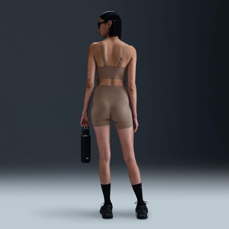 Nike Alate Medium Support, Marrón Visón/Blanco, hi-res