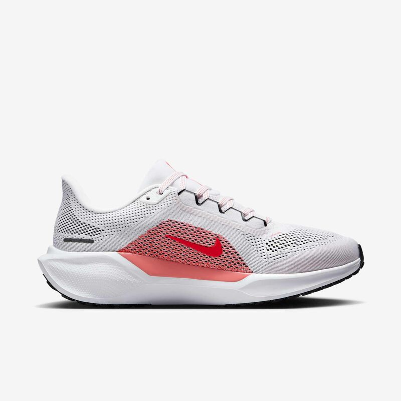 Nike Pegasus 41, Blanco/Brasa Mágica/Negro/Carmesí Brillante, hi-res