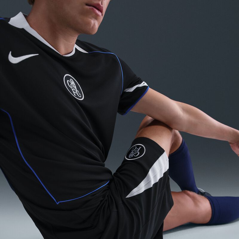 Chelsea FC 2025/26 Stadium Third, Negro/Plata Campo/Plata Campo, hi-res