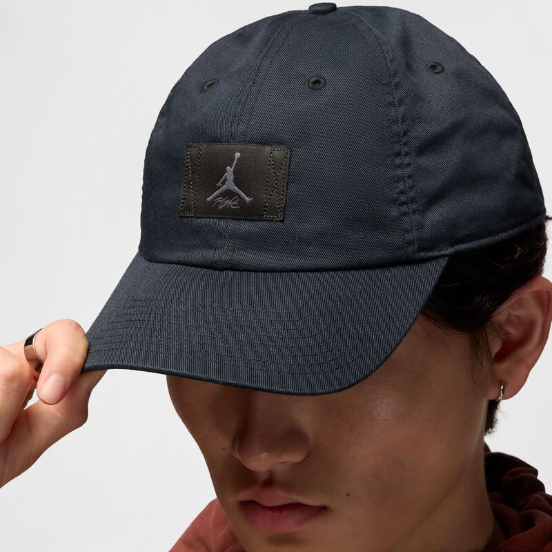 Jordan Club Cap, Negro/Gris Hierro, hi-res