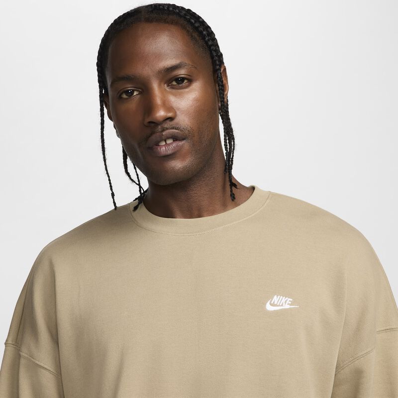 Nike Club Fleece, Caqui/Caqui/Blanco, hi-res