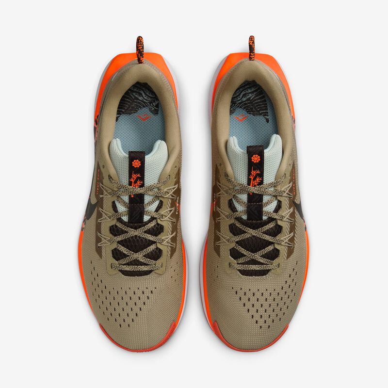 Nike Pegasus Trail 5, Caqui/Marrón Aterciopelado-Carmesí Intenso, hi-res