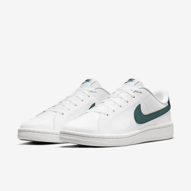 Nike Court Royale 2 Low, Blanco/Verde Azul Verdoso Oscuro, hi-res