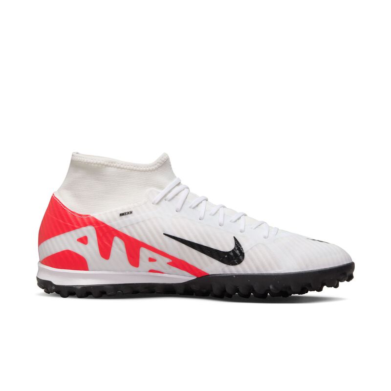 Nike Zoom Mercurial Superfly 9 Academy TF, Carmesí brillante/Negro/Blanco, hi-res