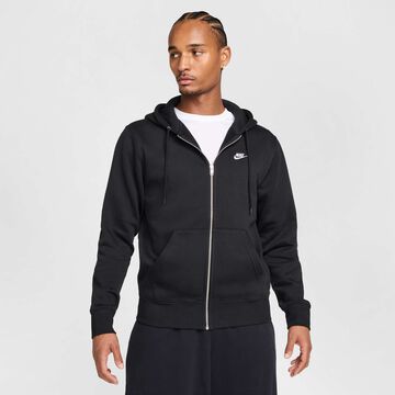 Nike Club, Negro/Negro/Blanco, hi-res