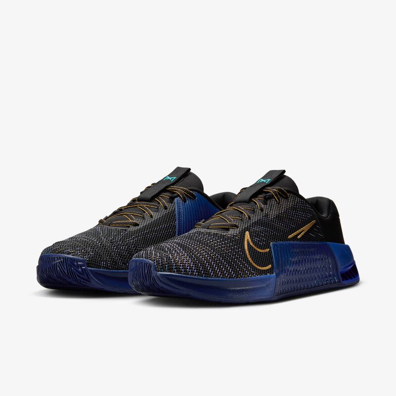 Nike Metcon 9 AMP, Negro/Noche Profunda/Luna De Cobre/Vacío Azul, hi-res