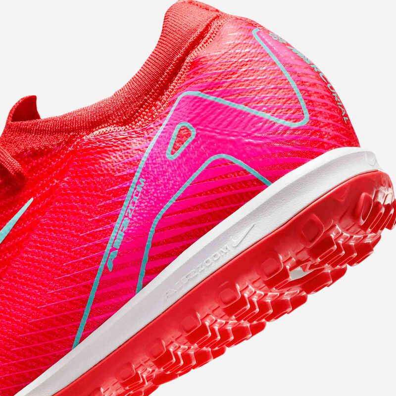 Nike Mercurial Vapor 16 Pro, Brasa Resplandor/Verde Aurora, hi-res