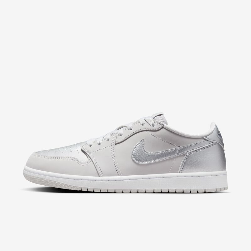 Air Jordan 1 Low OG, Gris Neutro/Plata Metalizado-Blanco, hi-res