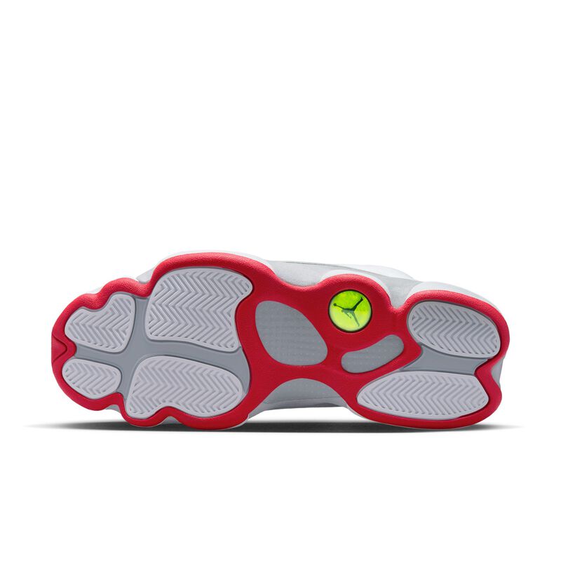 Air Jordan 13 Retro, Blanco/Gris lobo/Rojo, hi-res