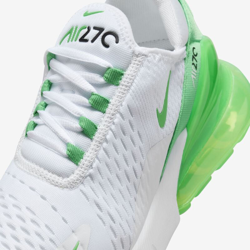 Nike Air Max 270, Blanco/Verde Shock-Blanco-Negro, hi-res