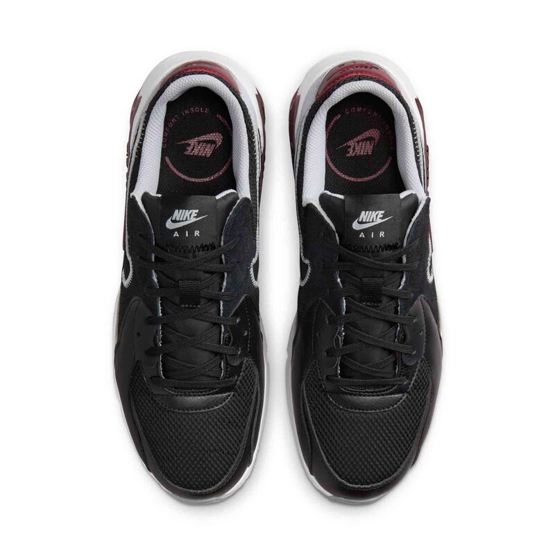 Nike Air Max Excee, Negro/Rojo team/Negro/Gris lobo, hi-res