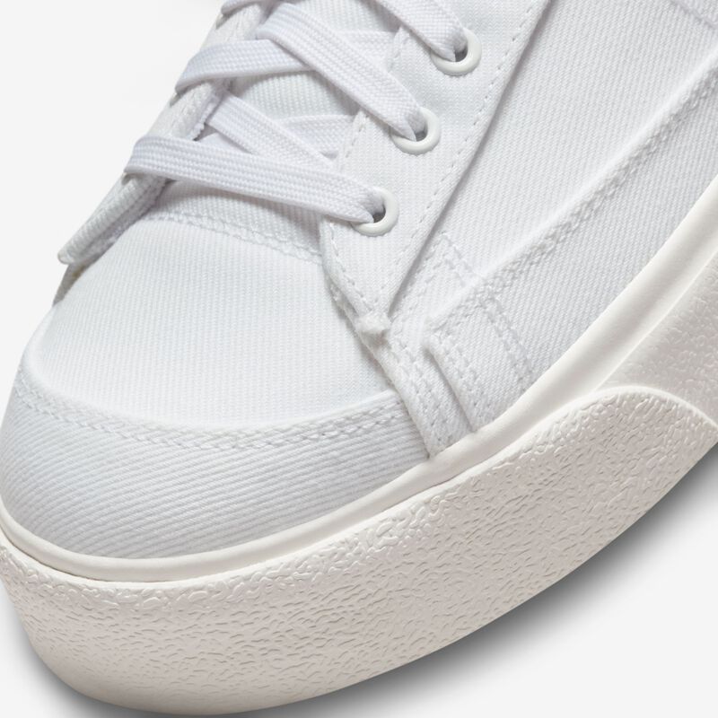 Nike Blazer Low Platform Canvas, Blanco/Sail/Negro/Blanco, hi-res