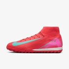 Nike Mercurial Superfly 10 Academy, Brasa Resplandor/Verde Aurora, hi-res