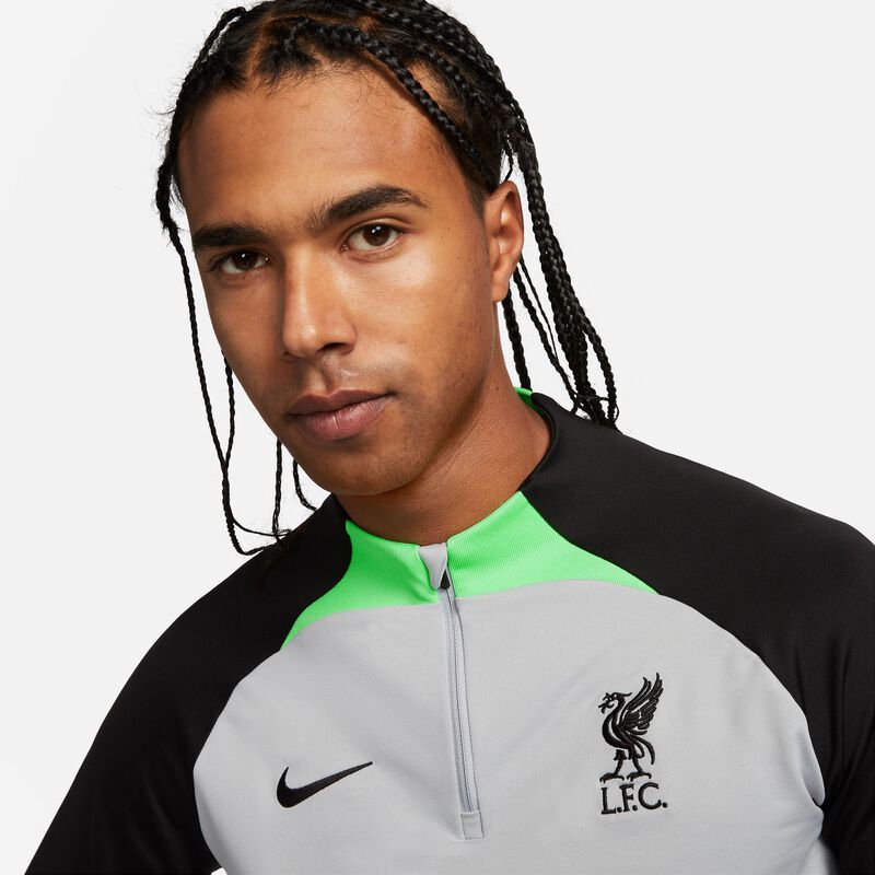 Liverpool FC Strike, Gris lobo/Verde veneno/Negro, hi-res