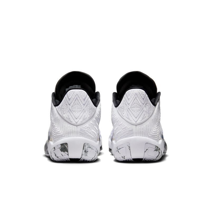 Air Jordan XXXVIII Low, Blanco/Negro/Platino puro/Oro metalizado, hi-res